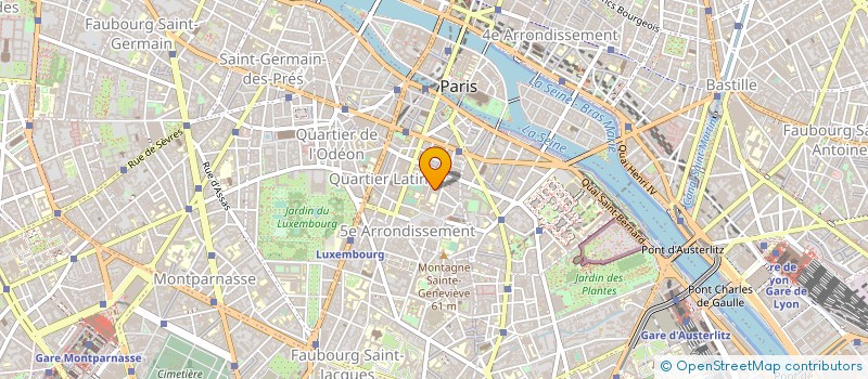 localisation de l'entreprise AMERIQUE LATINE REPRESENTATION VOYAGES  PARIS