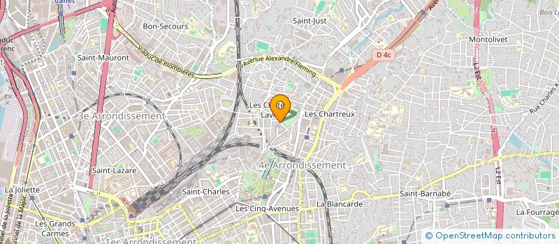localisation de l'entreprise AMERIS à MARSEILLE