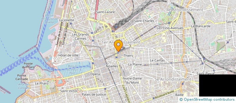 localisation de l'entreprise AMERS 1.1 à MARSEILLE