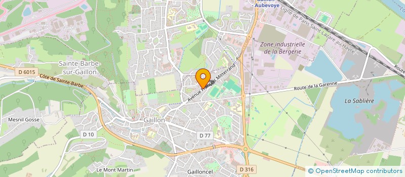 localisation de l'entreprise AMERY  LE VAL D'HAZEY