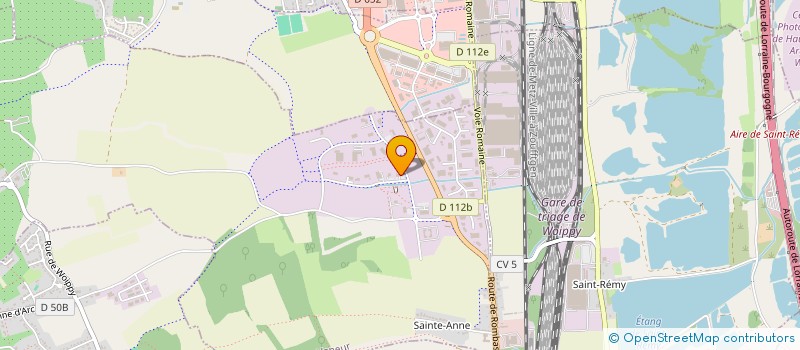 localisation de l'entreprise AMES  NORROY-LE-VENEUR