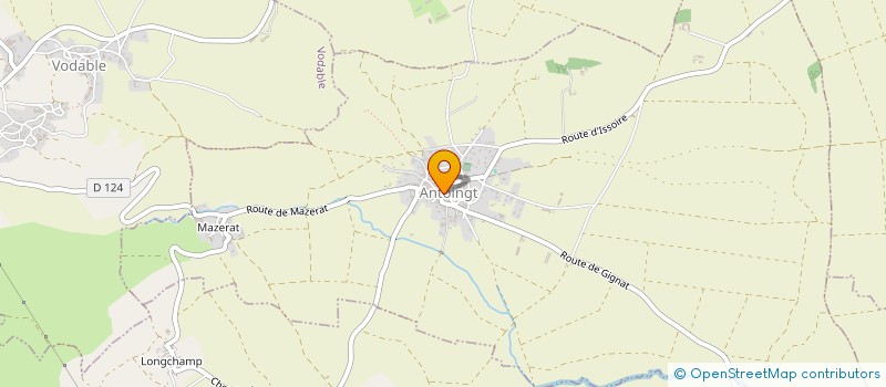 localisation de l'entreprise AMES AZONES ASSOCIATION  ANTOINGT