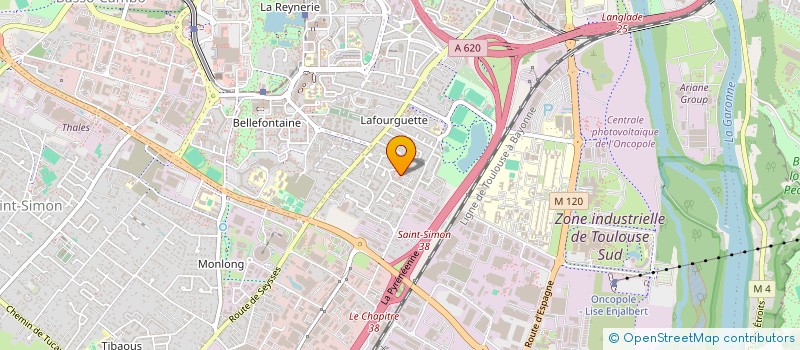 localisation de l'entreprise AMESCO à TOULOUSE