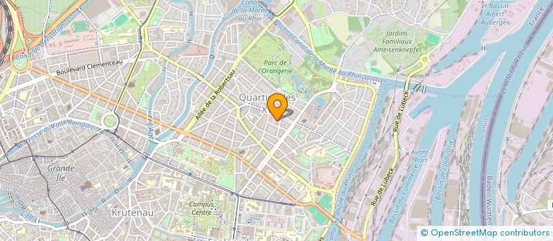 localisation de l'entreprise AMESHLIL à STRASBOURG