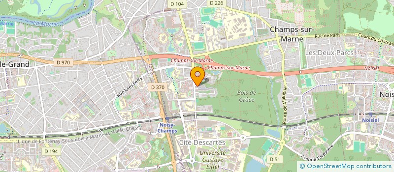 localisation de l'entreprise AMESLO-CONSULT  CHAMPS-SUR-MARNE