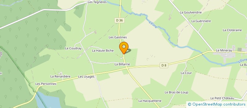 localisation de l'entreprise AMESOEUR à LONGNY LES VILLAGES