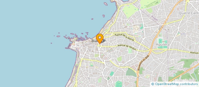 localisation de l'entreprise AMESTOY à BIARRITZ