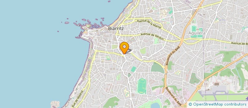 localisation de l'entreprise AMESTOY JOAILLIER  BIARRITZ