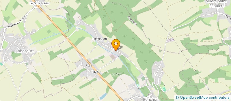 localisation de l'entreprise AMETEA  PONCHON