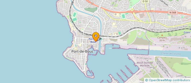 localisation de l'entreprise AMETHYSTE à PORT-DE-BOUC