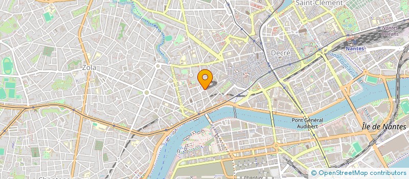 localisation de l'entreprise AMETHYSTE à NANTES