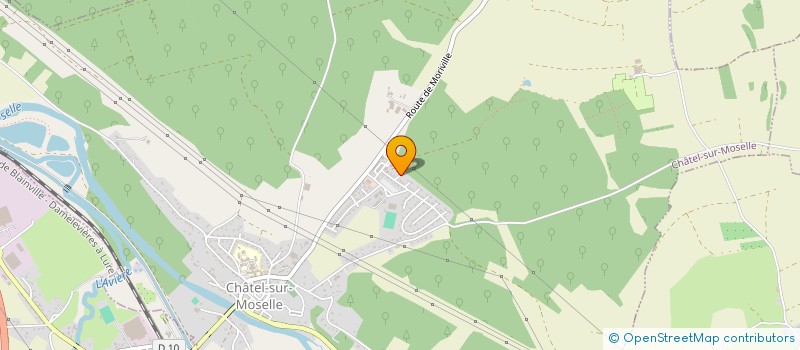 localisation de l'entreprise AMETHYSTE  CHATEL-SUR-MOSELLE