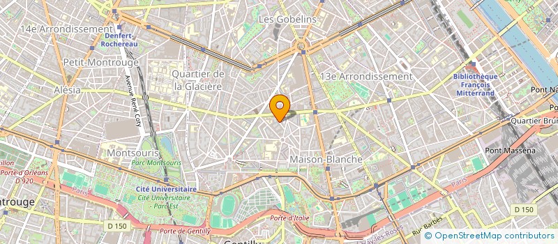 localisation de l'entreprise AMETHYSTE CONSULTING  PARIS