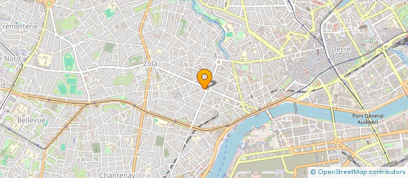 localisation de l'entreprise AMETIN à NANTES