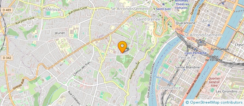 localisation de l'entreprise AMETISTE 61  SAINTE-FOY-LES-LYON