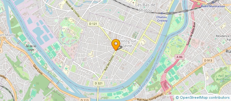 localisation de l'entreprise AMETO  CROISSY-SUR-SEINE