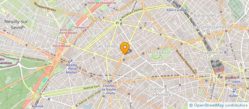 localisation de l'entreprise AMEUBLEMENT BAINS CUISINE DECORATION à PARIS