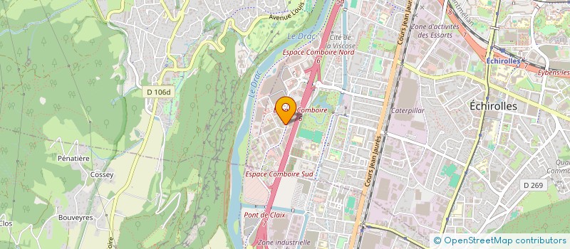 localisation de l'entreprise AMEUBLEMENT EUROPEEN  ECHIROLLES