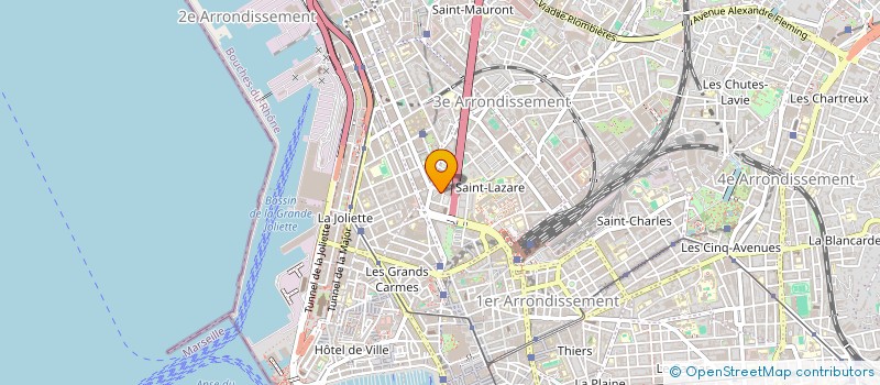 localisation de l'entreprise AMEUBLEMENT IDEAL à MARSEILLE 3