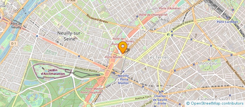 localisation de l'entreprise AMEUBLEMENT INTERNATIONAL à PARIS