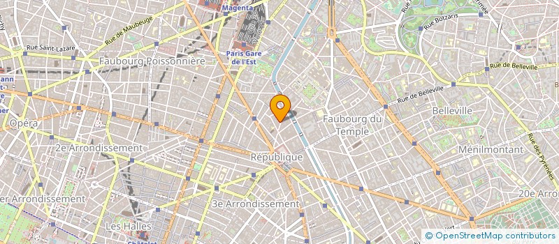 localisation de l'entreprise AMEUBLEMENT MOBILIER RECHERCHE à PARIS