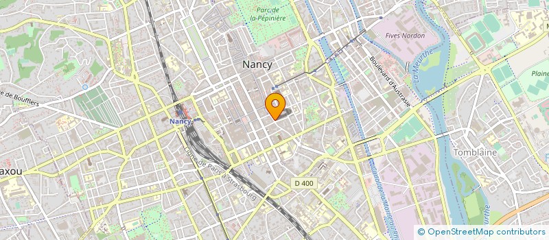 localisation de l'entreprise AMEUBLEMENT NANCEIEN à NANCY