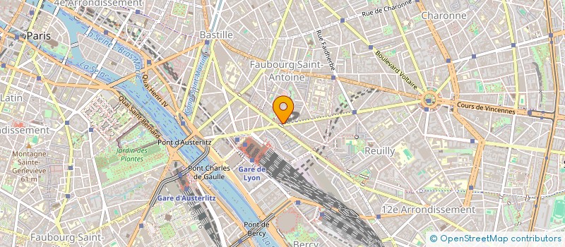 localisation de l'entreprise AMEUBLEMENT NOEL à PARIS