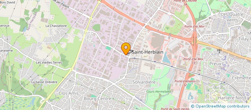 localisation de l'entreprise AMEUBLEMENT PARTICULIERS COLLECTIVITES HOTELLERIE (APCH) à SAINT-HERBLAIN