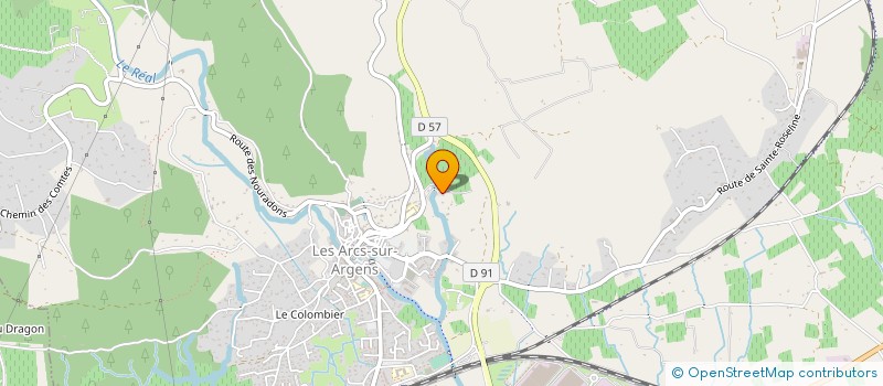 localisation de l'entreprise AMEVENTS à LES ARCS