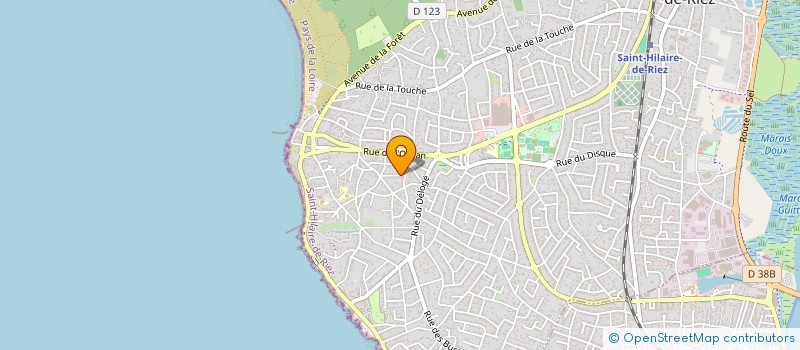 localisation de l'entreprise AMEWA  SAINT-HILAIRE-DE-RIEZ