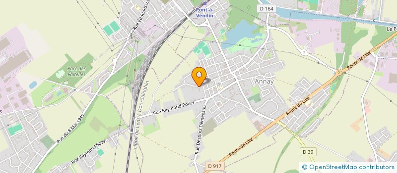 localisation de l'entreprise AMEX à ANNAY