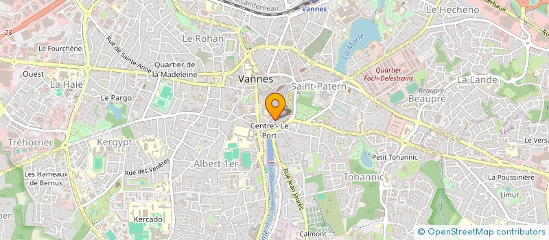 localisation de l'entreprise AMEX CONSULTING à VANNES