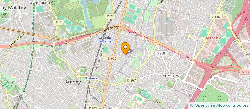 localisation de l'entreprise AMEX INVEST  PARIS