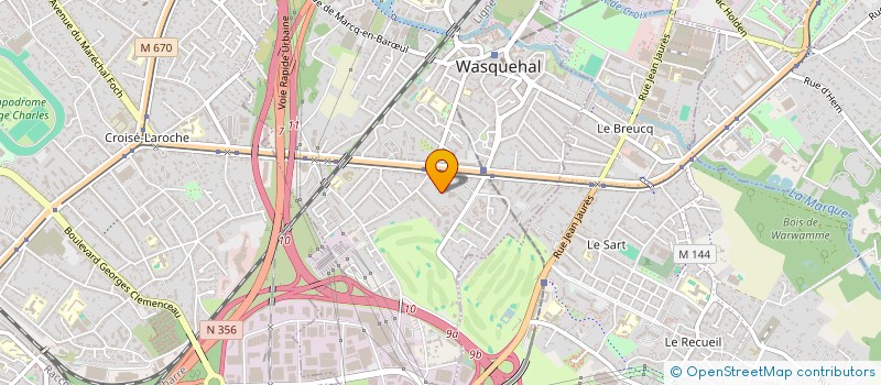 localisation de l'entreprise AMEXIO NORD à WASQUEHAL