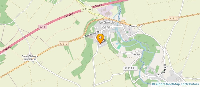localisation de l'entreprise AMF à LE GUE-DE-LONGROI