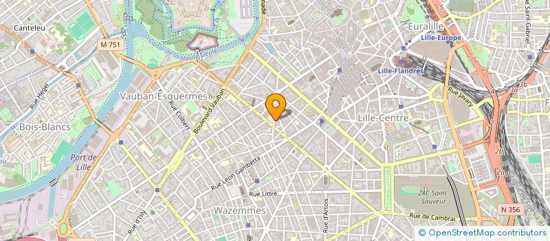 localisation de l'entreprise AMF 84 à LILLE