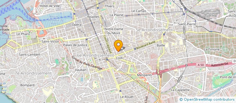 localisation de l'entreprise AMF à MARSEILLE