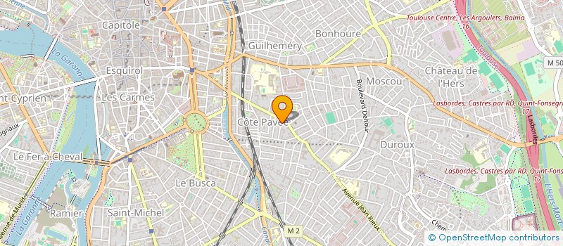 localisation de l'entreprise AMF.B. à TOULOUSE