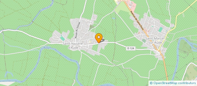 localisation de l'entreprise AMF CARRELAGE  SAINT-NAZAIRE-D'AUDE