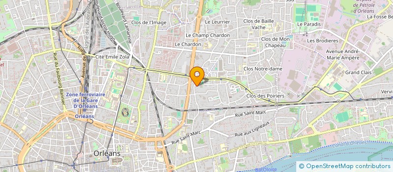 localisation de l'entreprise AMF GROUPE à ORLEANS
