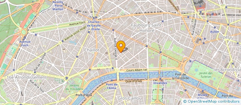 localisation de l'entreprise AMF INTERNATIONAL à PARIS