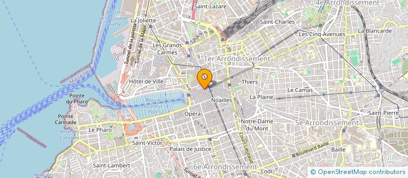 localisation de l'entreprise AMF INVEST à MARSEILLE