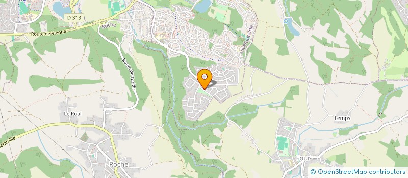 localisation de l'entreprise AMF INVEST SARL  VILLEFONTAINE