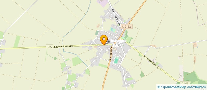 localisation de l'entreprise AMF SILVA CONSTRUCTION à CHILLEURS-AUX-BOIS