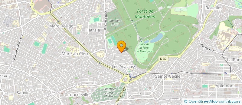 localisation de l'entreprise AMFC à LE HAVRE