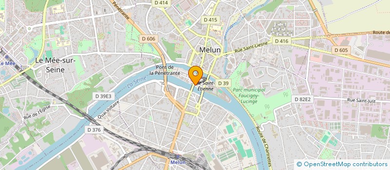 localisation de l'entreprise AMFM à MELUN