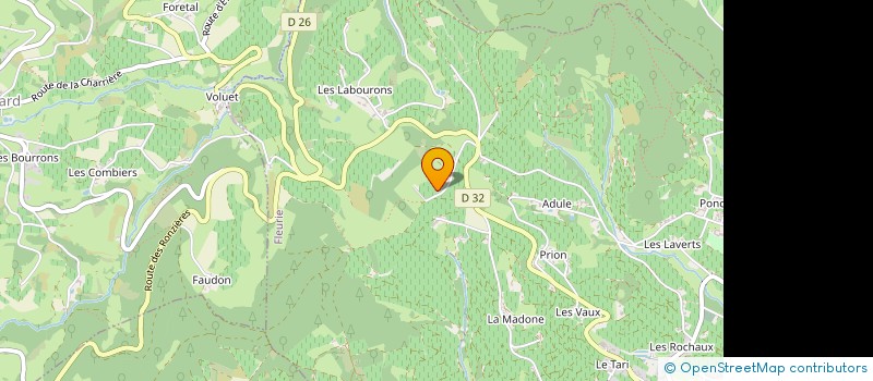 localisation de l'entreprise AMFORA  FLEURIE