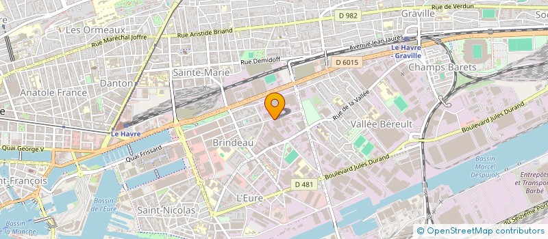 localisation de l'entreprise AMFR à LE HAVRE