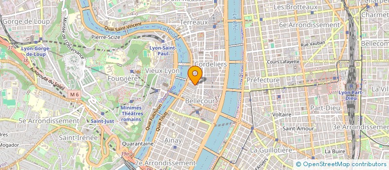 localisation de l'entreprise AMFRED à LYON