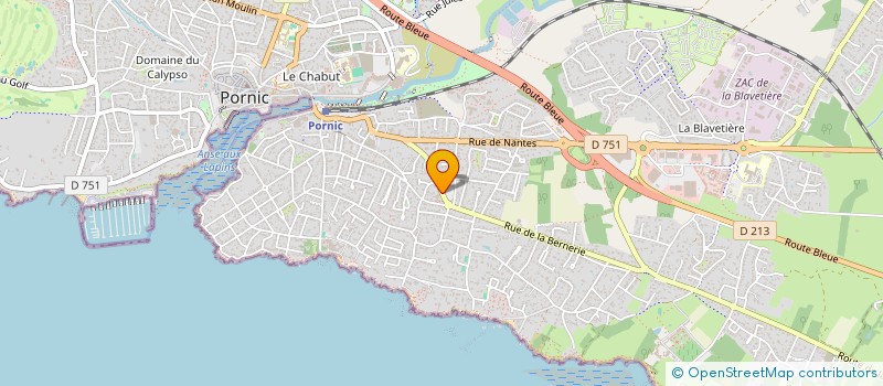 localisation de l'entreprise AMFS à PORNIC